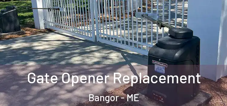 Gate Opener Replacement Bangor - ME